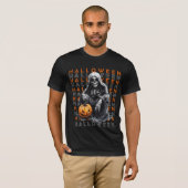 ハロウィン 死神 Tシャツ (正面フル)