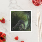 ハロウィン 狼 闇の森 スタンダードカクテルナプキン (インサイチュ)