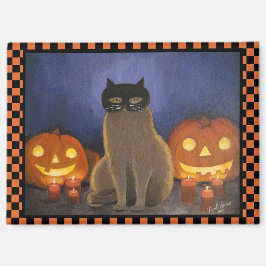 ハロウィン 猫マスク & ジャックオーランタン マグネット