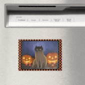 ハロウィン 猫マスク & ジャックオーランタン マグネット (インサイチュ (食洗機))