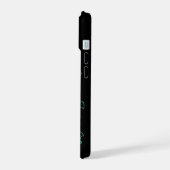 ハロウィン 猫 おばけ iPhone 15ケース (左側面)
