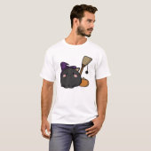 ハロウィン 猫 オーバーサイズ Tシャツ (正面フル)