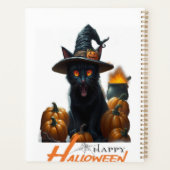 ハロウィン 猫 プランナー手帳 (裏面)