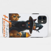 ハロウィン 猫 Case-Mate iPhoneケース (裏面(横))