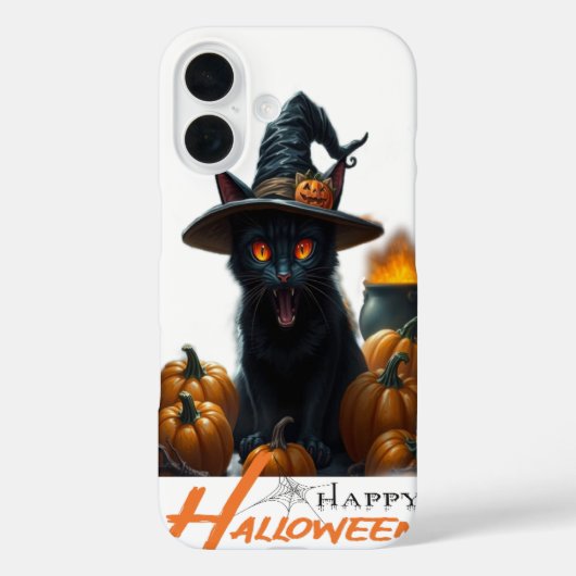 ハロウィン 猫 Case-Mate iPhoneケース (裏面)