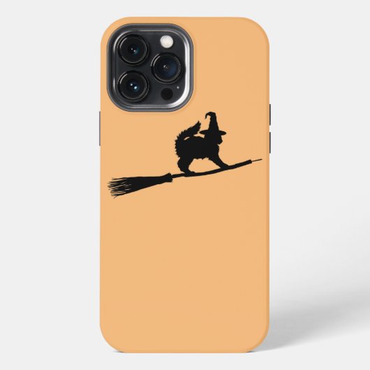 ハロウィン 猫 iPhoneケース (裏面)
