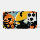 ハロウィン 猫 iPhoneケース (裏面横)
