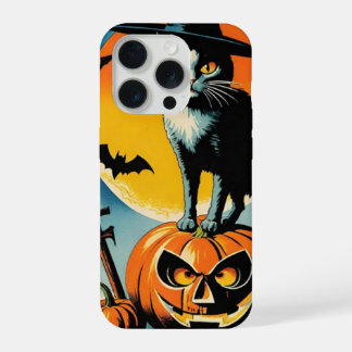 ハロウィン 猫 iPhone 15 PROケース