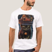 ハロウィン 猫 Tシャツ (正面)