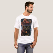 ハロウィン 猫 Tシャツ (正面フル)