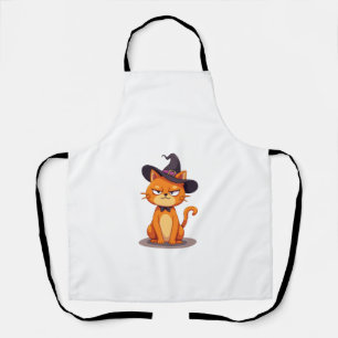 ハロウィン 猫 Tシャツ 子猫 ジャックオーランタン キティ エプロン