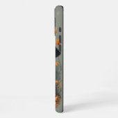 ハロウィン 白猫 iPhoneケース (左側面)