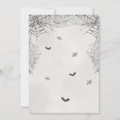 ハロウィン 私の20代の死 誕生日 招待状 (裏面)