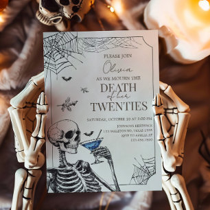 ハロウィン 私の20代の死 誕生日 招待状