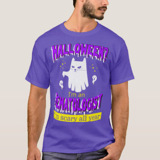 ハロウィン 私は血液学者 私は一年中怖い存在なの Tシャツ