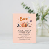 ハロウィン 秋のパーティー招待状 (スタンド正面)