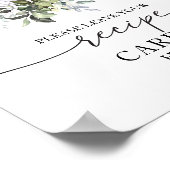 ハロウィン 秋のブライダルシャワー レシピ カード サイン (角)