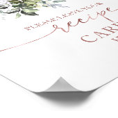 ハロウィン 秋のブライダルシャワー レシピ カード サイン (角)