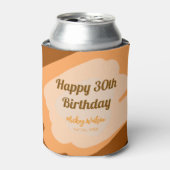 ハロウィン 秋 おしゃれ 木製 30歳の誕生日 缶クーラー (缶正面)