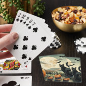 ハロウィン/秋/オータム/かぼちゃ/猫 トランプ (インサイチュ)