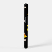 ハロウィン 秋 キャンディコーンのかけら iPhone 15ケース (右側面)