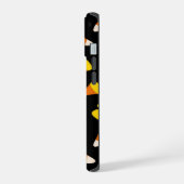 ハロウィン 秋 キャンディコーンのかけら iPhone 15ケース (左側面)