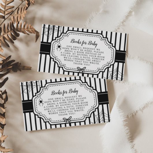 ハロウィン 秋 ゴシック スプーキ 赤ちゃんのための本 エンクロージャーカード