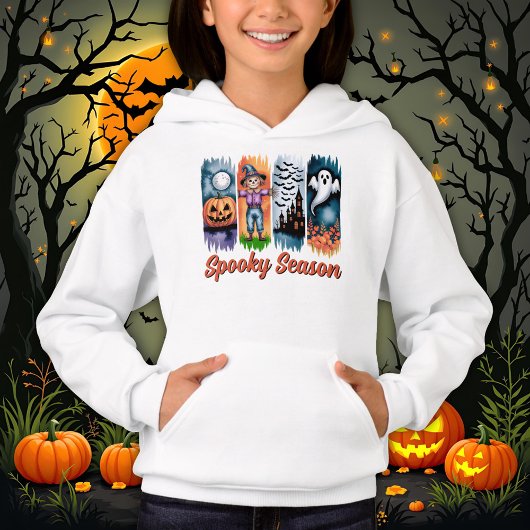 ハロウィン+秋+ブラシストローク