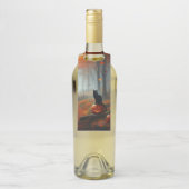 ハロウィン/秋/紅葉/きぼりねこ ボトルネックタグ (ボトル)