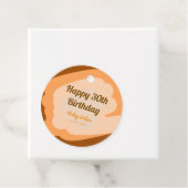 ハロウィン 秋 30歳の誕生日 ラスティック ウッド フェイバータグ (インサイチュ)