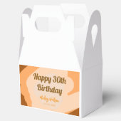 ハロウィン 秋 30歳の誕生日 ラスティック ウッド フェイバーボックス (オープン)