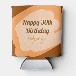 ハロウィン 秋 30歳の誕生日 ラスティック ウッド 缶クーラー