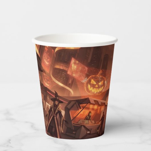 ハロウィン 紙コップ (正面)
