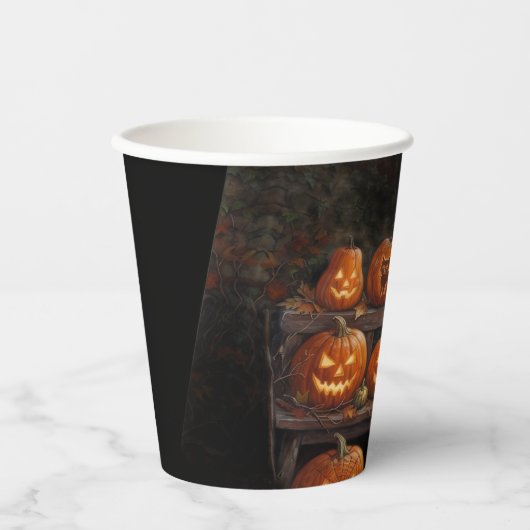 ハロウィン 紙コップ (正面)
