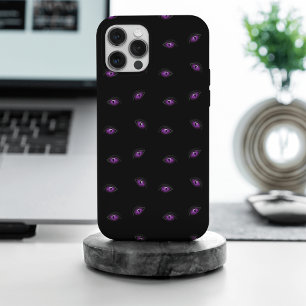ハロウィン, 紫の目, トリック・オア・トリート, ブー iPhone 15 PRO MAXケース