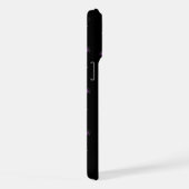 ハロウィン, 紫の目, トリック・オア・トリート, ブー iPhoneケース (右側面)