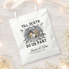 ハロウィン 結婚式 ウェディング Till Death Do Us Part フェイバーバッグ