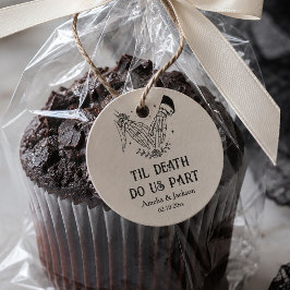 ハロウィン 結婚式 Till Death  フェイバータグ