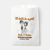 ハロウィン 結婚式 Till Death Do Us Part フェイバーバッグ (正面)