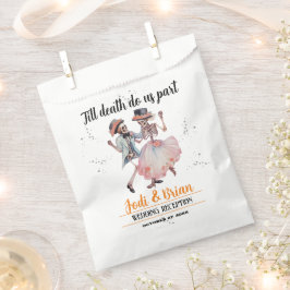 ハロウィン 結婚式 Till Death Do Us Part フェイバーバッグ