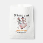 ハロウィン 結婚式 Till Death Do Us Part フェイバーバッグ (正面)