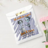 ハロウィン 結婚式 Till Death Do Us Part フェイバーバッグ (封をした状態)