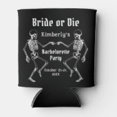 ハロウィン 花嫁か死ぬか スケルトン ブライズメイド パーティー 缶クーラー (正面)