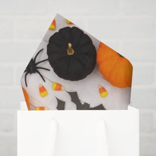 ハロウィン 薄葉紙 (ギフトバッグ)