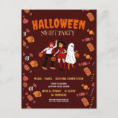 ハロウィン 衣装パーティー, ハロウィン ナイト ポストカード (正面)
