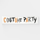 ハロウィン 衣装パーティー 楽しい 不気味な テキスト 横断幕 (横)