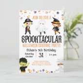 ハロウィン 衣装 パーティー 誕生日 子供 パーティー 招待状 (スタンド正面)