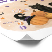 ハロウィン 誕生日パーティーカードとギフト ポスター (角)