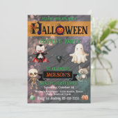 ハロウィン 誕生日パーティー どなたでも 招待状 (スタンド正面)