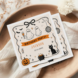 ハロウィン 誕生日パーティー スタンダードカクテルナプキン